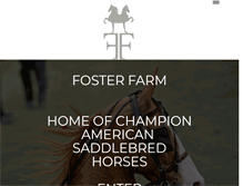 Tablet Screenshot of fosterfarmtx.com